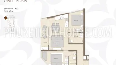 BAN22391: Exclusive Lakefront 2 Bedroom apartment in Phuket’s Premier Destination, Bangtao for Sale. 照片 #2