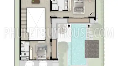 BNJ23044: 3-Bedroom Private Pool Villa in Bang Jo, Phuket. 照片 #4