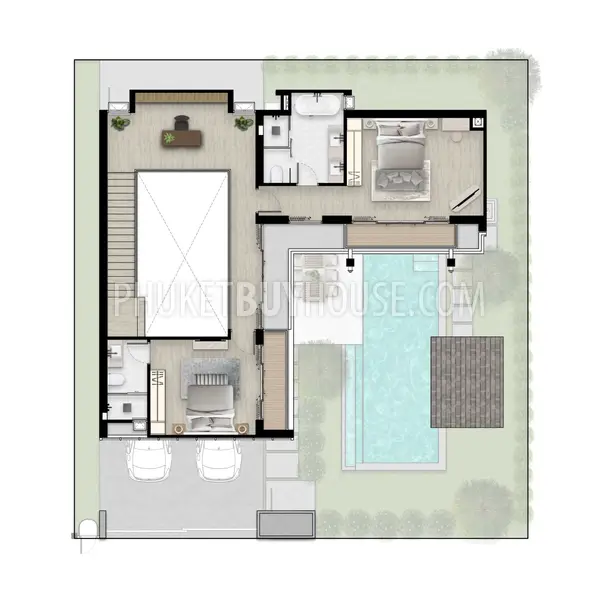 BNJ23044: 3-Bedroom Private Pool Villa in Bang Jo, Phuket. 照片 #4