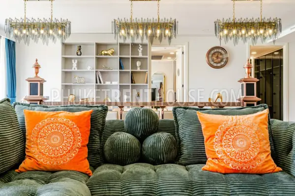 BAN23045: Spacious 2-Bedroom Sea View Apartment For Rent Near Bang Tao Beach, Phuket. 照片 #8