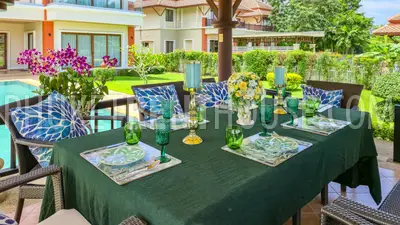 LAG23048: Spacious 5-bedroom villa for rent in the gated community of Laguna, Phuket. Fotoğraf #65