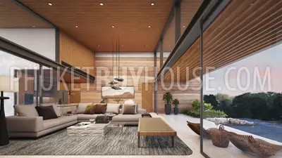 CHE23050: 3+1 Bedroom Lake View Pool Villa in Cherng Talay, Phuket. Fotoğraf #7
