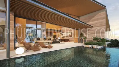 CHE23050: 3+1 Bedroom Lake View Pool Villa in Cherng Talay, Phuket. Fotoğraf #8