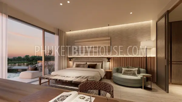 CHE23050: 3+1 Bedroom Lake View Pool Villa in Cherng Talay, Phuket. Fotoğraf #6