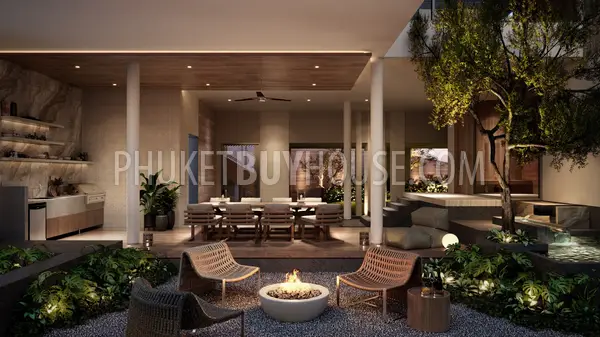 CHE23050: 3+1 Bedroom Lake View Pool Villa in Cherng Talay, Phuket. Fotoğraf #9