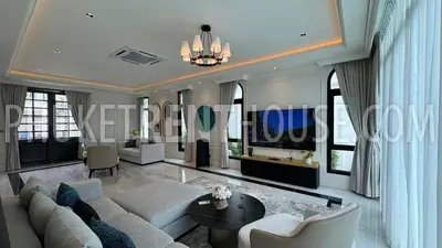 BAN23052: Luxury 3-Bedroom Pool Villa For Rent Near Bang Tao Beach, Phuket. Fotoğraf #1