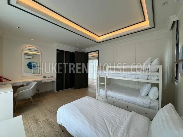 BAN23052: Luxury 3-Bedroom Pool Villa For Rent Near Bang Tao Beach, Phuket. Fotoğraf #9