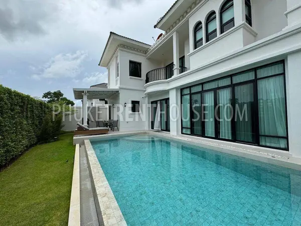 BAN23052: Luxury 3-Bedroom Pool Villa For Rent Near Bang Tao Beach, Phuket. Fotoğraf #2