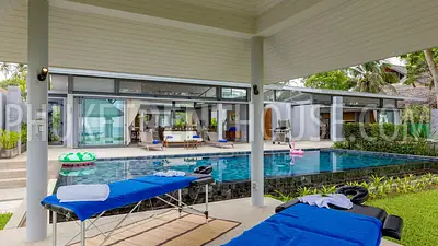PHA20823: Beachfront 5 Bedroom Villa near Natai Beach. Photo #4
