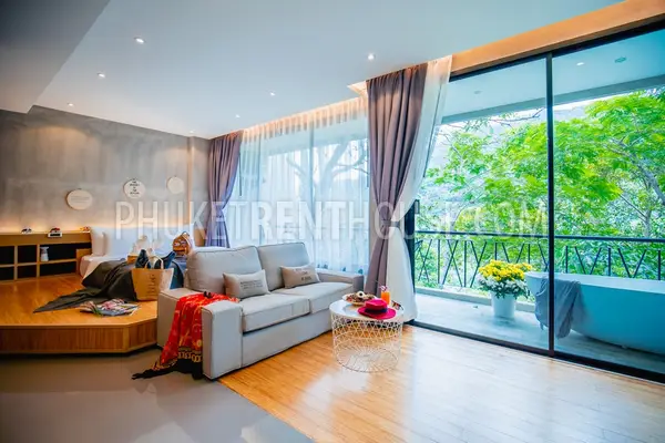 KAM20884: Luxury 1 Bedroom Studio with Bathtub on the Balcony in Kamala Area. Fotoğraf #77