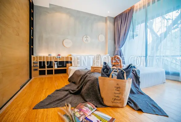 KAM20884: Luxury 1 Bedroom Studio with Bathtub on the Balcony in Kamala Area. Fotoğraf #85