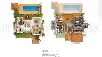 LAG23055: 4-Bedroom Luxury Pool Villa in Laguna, Phuket. 照片 #15