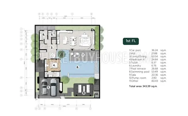 RAW7351: Serene Atmosphere in Luxury Home in Rawai. Photo #12