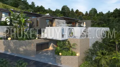 LAY23025: 3+1 Bedroom Sea View Pool Villa in Layan, Phuket. Photo #6