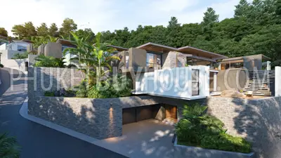 LAY23025: 3+1 Bedroom Sea View Pool Villa in Layan, Phuket. Photo #7
