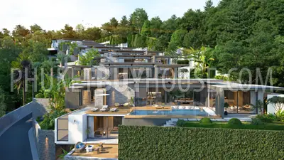 LAY23025: 3+1 Bedroom Sea View Pool Villa in Layan, Phuket. Photo #8