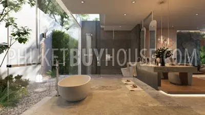 LAY23025: 3+1 Bedroom Sea View Pool Villa in Layan, Phuket. Photo #19
