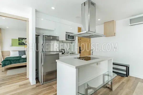 PAT23027: Sea View 1-Bedroom Apartment For Rent in Kalim, Phuket. Photo #4