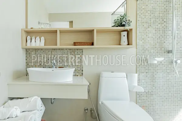 PAT23027: Sea View 1-Bedroom Apartment For Rent in Kalim, Phuket. Photo #14