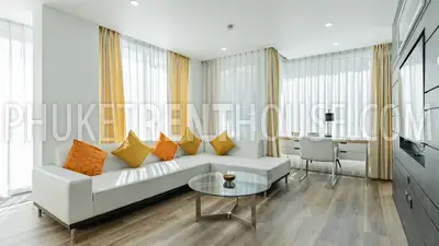 PAT23027: Sea View 1-Bedroom Apartment For Rent in Kalim, Phuket. Photo #3