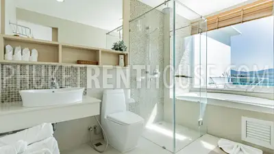 PAT23027: Sea View 1-Bedroom Apartment For Rent in Kalim, Phuket. Photo #7