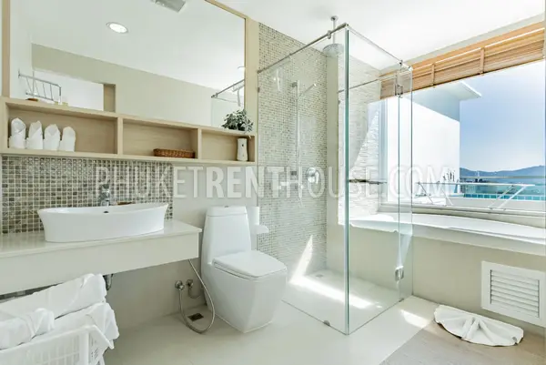 PAT23027: Sea View 1-Bedroom Apartment For Rent in Kalim, Phuket. Photo #7