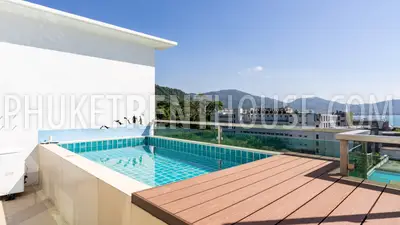 PAT23027: Sea View 1-Bedroom Apartment For Rent in Kalim, Phuket. Photo #5