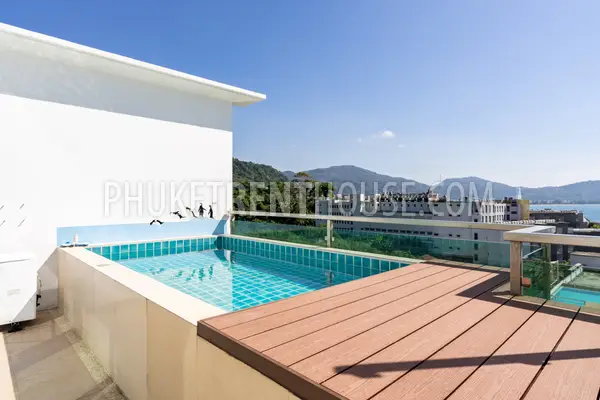 PAT23027: Sea View 1-Bedroom Apartment For Rent in Kalim, Phuket. Photo #5