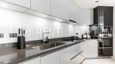 PAT23028: Sea View 2-Bedroom Apartment For Rent Near Paradise Beach and Patong, Phuket. Photo #2
