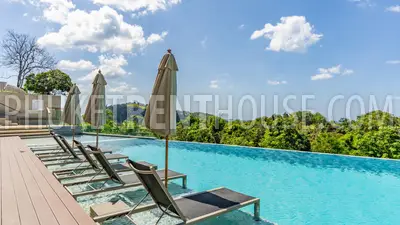 PAT23028: Sea View 2-Bedroom Apartment For Rent Near Paradise Beach and Patong, Phuket. Photo #17