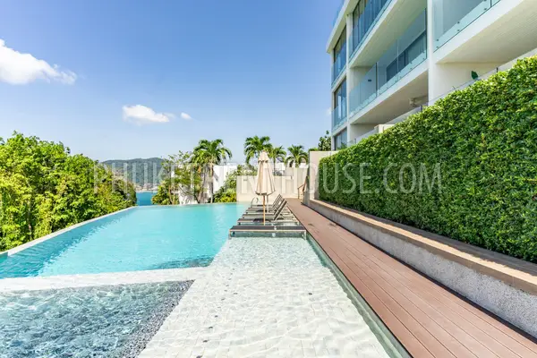 PAT23028: Sea View 2-Bedroom Apartment For Rent Near Paradise Beach and Patong, Phuket. Photo #22