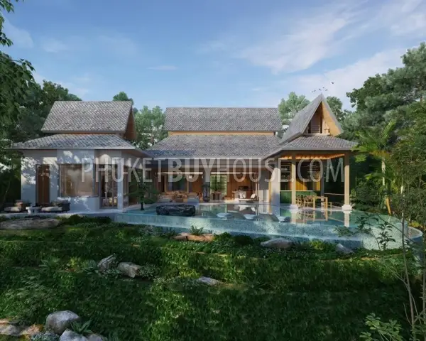 LAY23033: 4-Bedroom Custom Pool Villa in Layan, Phuket. Photo #1
