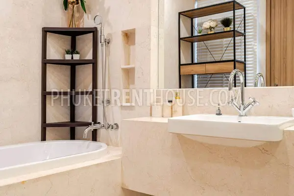 MAI23031: Beachfront 2-Bedroom Duplex Apartment For Rent on Mai Khao Beach, Phuket. Photo #10