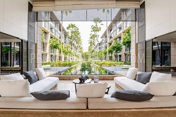MAI23031: Beachfront 2-Bedroom Duplex Apartment For Rent on Mai Khao Beach, Phuket. Photo #2