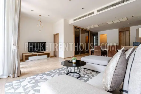 MAI23031: Beachfront 2-Bedroom Duplex Apartment For Rent on Mai Khao Beach, Phuket. Photo #3