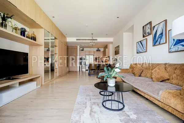 MAI23032: Beachfront 3-Bedroom Apartment For Rent on Mai Khao Beach, Phuket. Photo #8