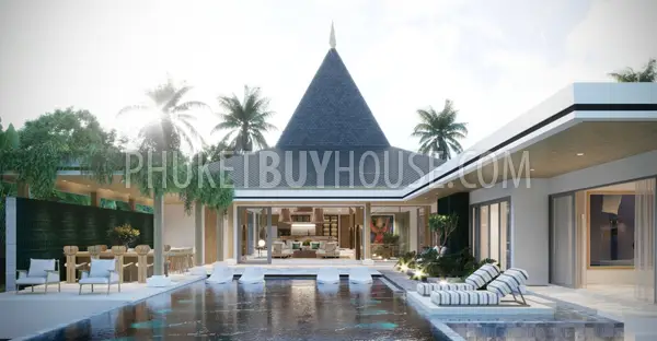 BNJ23036: 4-Bedroom Custom Pool Villa on Large Land Plot in Bang Jo, Phuket. Photo #1
