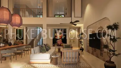 BNJ23036: 4-Bedroom Custom Pool Villa on Large Land Plot in Bang Jo, Phuket. Photo #12
