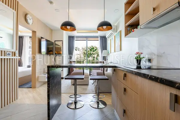 RAW23037: Modern 1-Bedroom Apartment For Rent Near Rawai Beach, Phuket. Photo #12