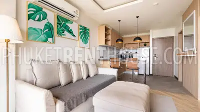 RAW23037: Modern 1-Bedroom Apartment For Rent Near Rawai Beach, Phuket. Photo #3