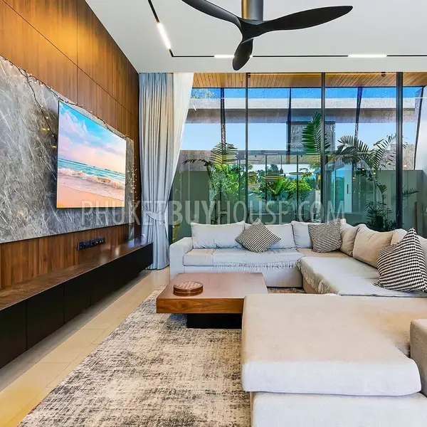 BAN23058: 4-Bedroom Smart-Home Technology Villa in Bang Tao, Phuket. Photo #9