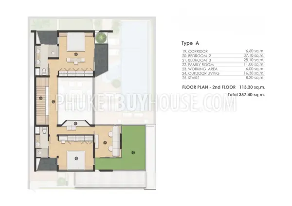 KOH23060: 3-Bedroom Private Pool Villa in Koh Kaew, Phuket. Photo #2