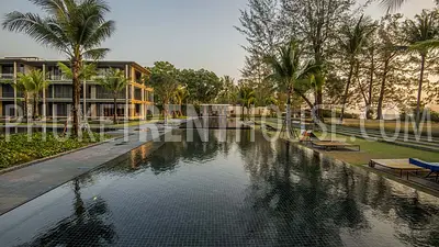MAI21211: Fully-furnished 2-bedroom Apartment with Pool View in Mai Khao Beach. Photo #11