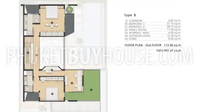 KOH23061: 3-Bedroom Private Pool Villa in Koh Kaew, Phuket. Photo #3