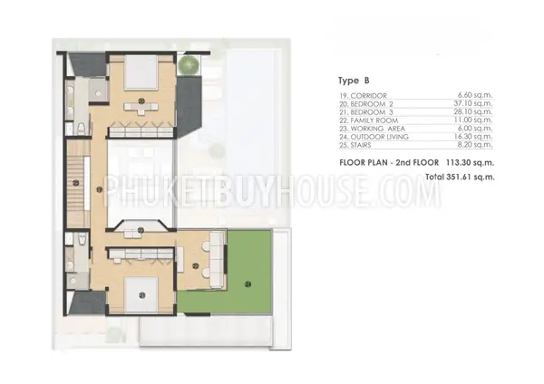 KOH23061: 3-Bedroom Private Pool Villa in Koh Kaew, Phuket. Photo #3