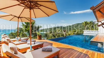 NAT20895: 5 bedroom villa with sea views. Nai Thon beach. Photo #3