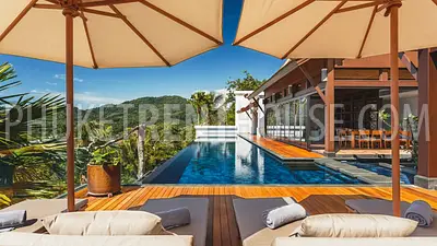NAT20895: 5 bedroom villa with sea views. Nai Thon beach. Photo #4