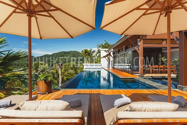NAT20895: 5 bedroom villa with sea views. Nai Thon beach. 照片 #4
