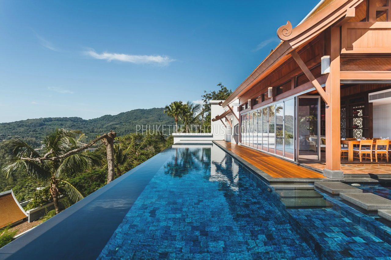 NAI20895: 5 bedroom villa with sea views. Nai Thon beach. Photo #10