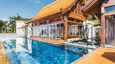 NAT20895: 5 bedroom villa with sea views. Nai Thon beach. Photo #11